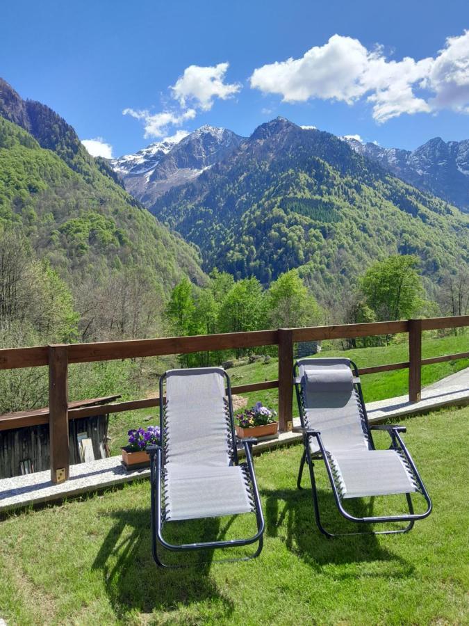 Casa All'Alpe Gaggetto B & B Anzino Экстерьер фото