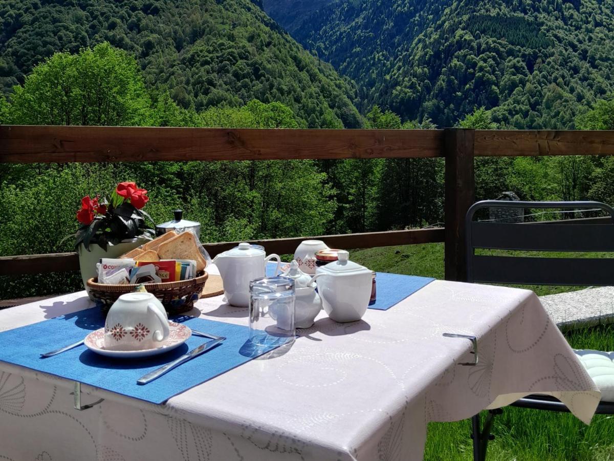Casa All'Alpe Gaggetto B & B Anzino Экстерьер фото