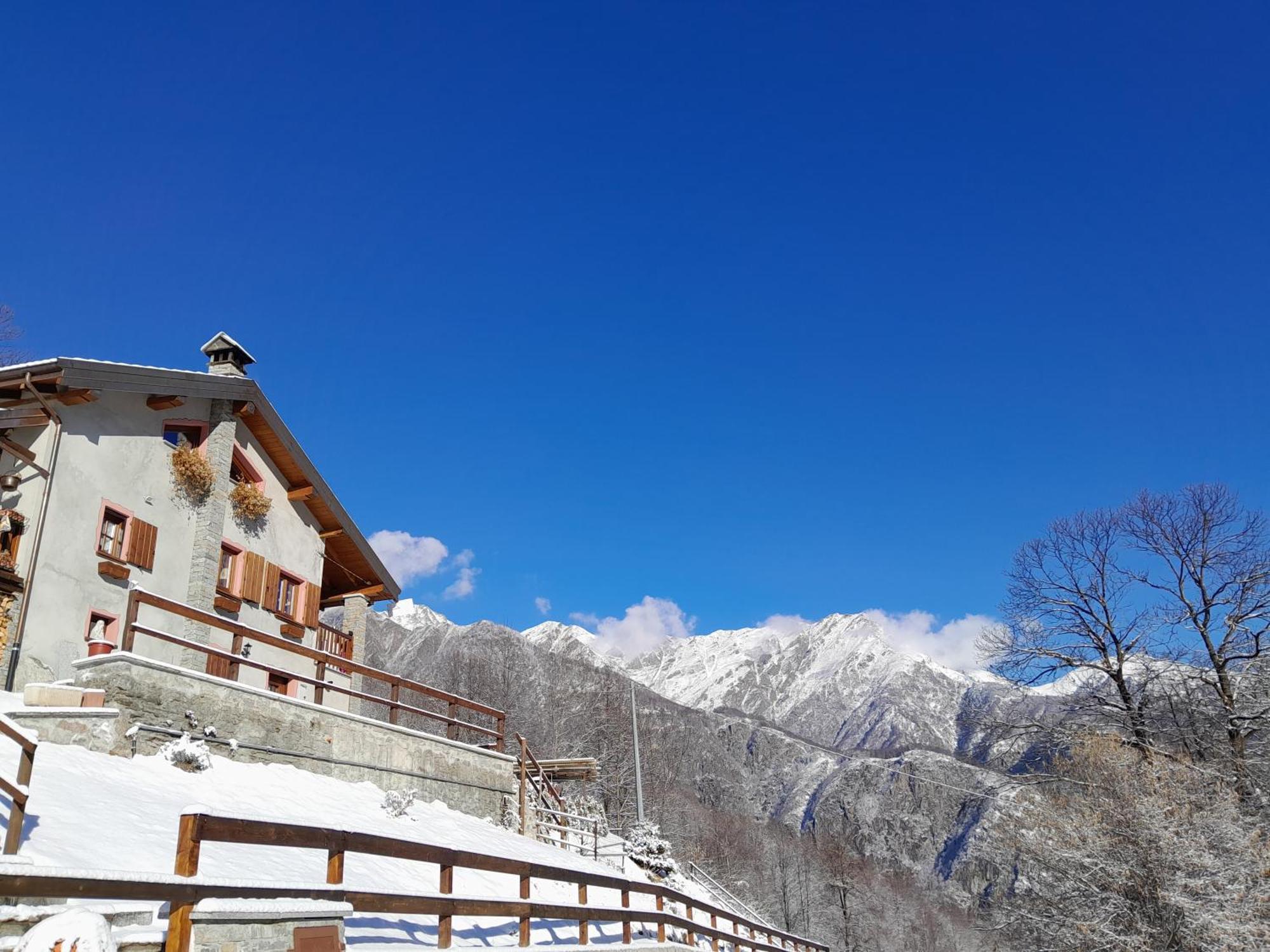 Casa All'Alpe Gaggetto B & B Anzino Экстерьер фото